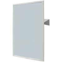 Зеркало Nofer 60 08024.S Матовая нержавеющая сталь