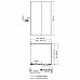 Душевой уголок WasserKRAFT Dill 100x80 61S17 профиль Черный матовый стекло прозрачное