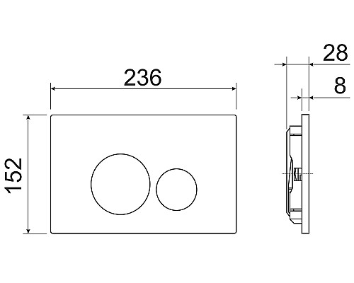 Комплект унитаза с инсталляцией Ceramica Nova Metric CN3007_1001B_1000 с сиденьем Микролифт и Черной матовой клавишей смыва