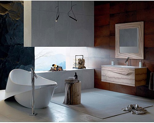 Зеркало Clarberg Papyrus Wood 100 Pap-w.02.10/LIGHT Светлое дерево