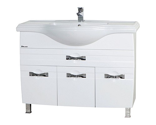 Тумба под раковину Bellezza Абрис 105 4639718090018 Белая