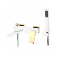Смеситель для ванны,для душа   Boheme Q 143-WG.2 белый