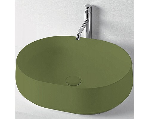 Раковина-чаша Kerasan F10 56 460511 Зеленая матовая
