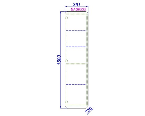 Шкаф пенал Aqwella Basic 35 BAS0535DZ Дуб золотой Шкаф пенал Aqwella Basic 35 BAS0535DZ Дуб золотой