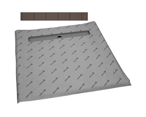 Душевая плита Radaway RadаDrain 89x89 с решеткой под плитку Basic