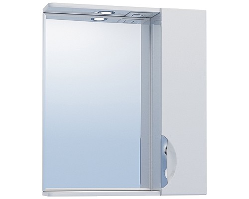 Зеркало со шкафом Vigo Callao 60 R z.CAL.60.R.El с подсветкой Белое
