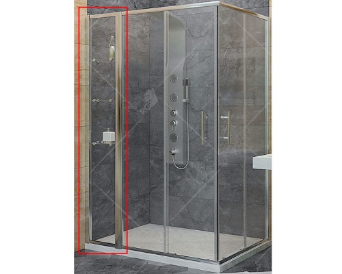 Душевая стенка RGW Z-42 30 03064230-11 профиль Хром стекло прозрачное