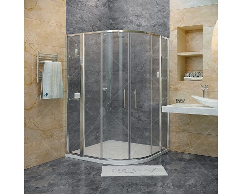 Душевая стенка RGW Z-42 30 03064230-11 профиль Хром стекло прозрачное