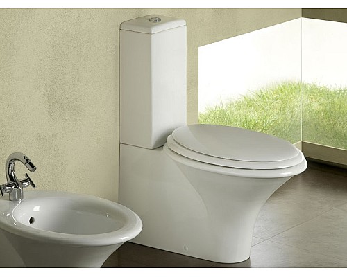 Унитаз компакт Hatria Sculture YXZ4 без бачка и сиденья