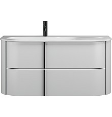 Тумба с раковиной Burgbad Lavo 2.0 100 SFZS102LG0227F5048C0037*1 подвесная Белая глянцевая