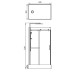 Душевая кабина Orans OLS-SR8629 ED REVERSIBLE