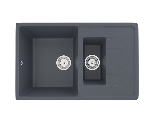 Кухонная мойка Ulgran Classic U-205-343 Антрацит