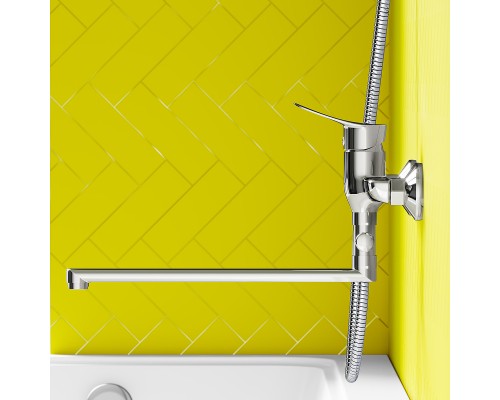 Смеситель для ванны Dorff Norma D1095000 универсальный Хром