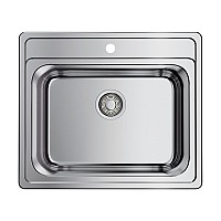 Кухонная мойка Omoikiri Ashi 56-IN 4993449 нержавеющая сталь 