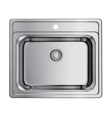 Кухонная мойка Omoikiri Ashi 56-IN 4993449 нержавеющая сталь 