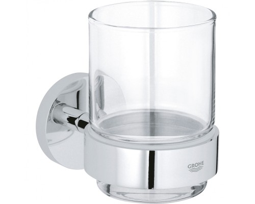 Стакан для зубных щеток Grohe Essentials 40447001 прозрачное стекло