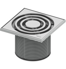 Декоративная решетка в пластиковой рамке TECE drainpoint S 3660003 150 мм 