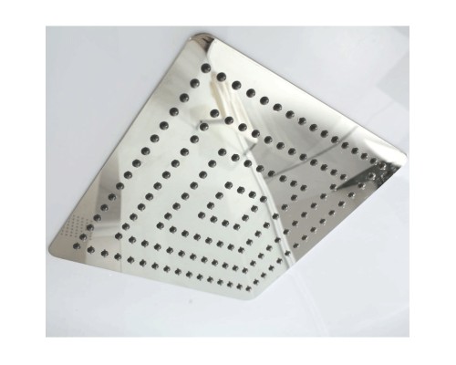 Душевая кабина Orans 100x100 L с баней профиль Белый задние стенки Белые
