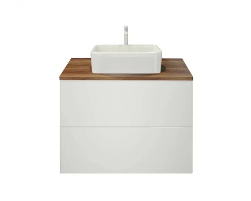 Тумба под раковину Orange Otto Ot-75TuWOOD подвесная Белый Ясень