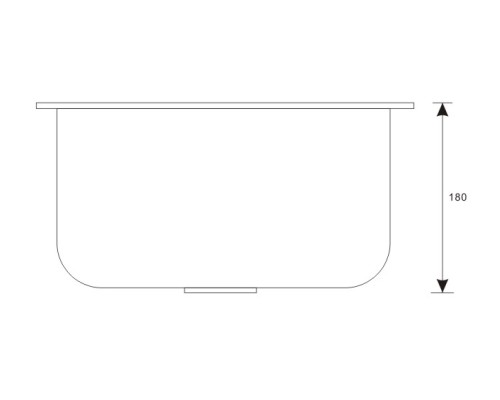 Кухонная мойка Seaman Eco Wien SWT-5848.A Нержавеющая сталь