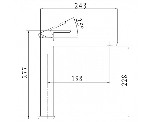 Смеситель для кухонной мойки KAISER Saga 53033