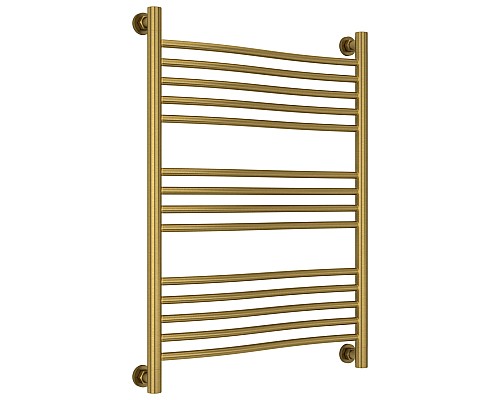 Полотенцесушитель водяной 800х600 состаренная латунь Сунержа Флюид+ 051-0222-8060