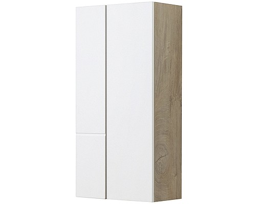 Подвесной шкаф Aquaton Мишель 43 1A243903MIX40 Дуб эндгрейн Белый