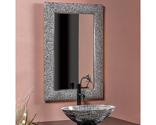 Зеркало AURA 60x90 серебро, с подсветкой