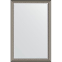Зеркало Evoform Exclusive 176х116 BY 1317 с фацетом в багетной раме - Римское серебро 88 мм