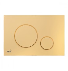 Кнопка смыва AlcaPlast THIN золотая