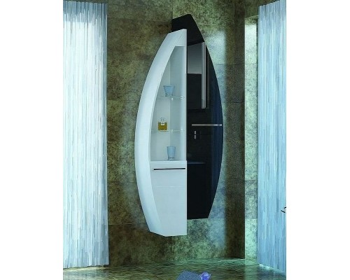 Шкаф пенал De Aqua Эскалада RS1 35 R 167496 подвесной Белый