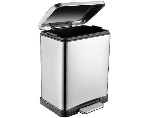 Ведро для мусора WasserKRAFT K-622 Нержавеющая сталь