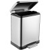 Ведро для мусора WasserKRAFT K-622 Нержавеющая сталь
