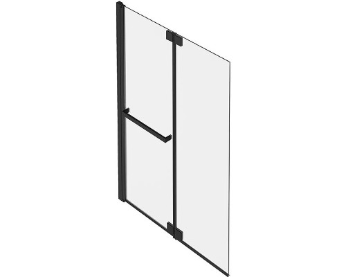 Шторка на ванну Jacob Delafon Adequation E4931-BL Черный матовый