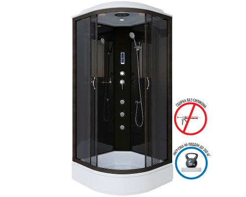 Душевая кабина Niagara Classic 90x90 NG-6501-14F с гидромассажем