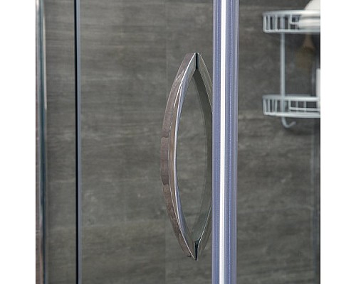 Душевой уголок Alex Baitler 120x90 AB214-120 профиль Хром стекло прозрачное