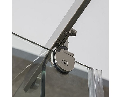 Душевой уголок Alex Baitler 120x90 AB214-120 профиль Хром стекло прозрачное