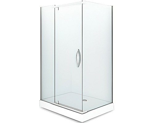 Душевой уголок Alex Baitler 120x90 AB214-120 профиль Хром стекло прозрачное