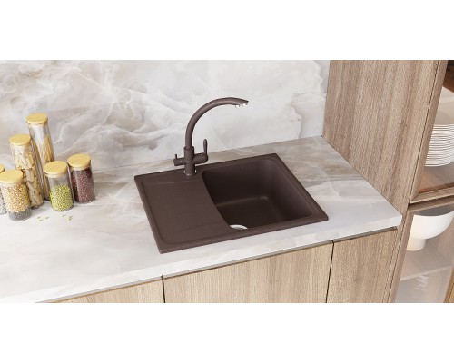 Кухонная мойка Ulgran Classic U-201-302 Песочная