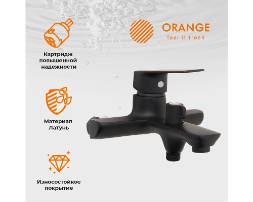 Душевая система Orange Aristo Черная