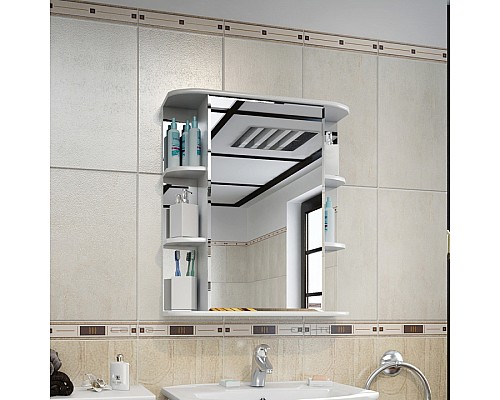 Зеркальный шкаф СанТа Герда 60 Фацет