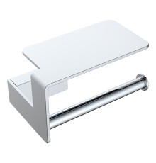 держатель туал.бумаги с полкой Chrome Boheme Q 10941-CR