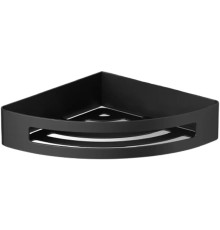 Полка корзина Langberger Black Edition угловая Черная матовая