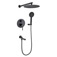 Душевая система Grocenberg GB5001 Черный матовый