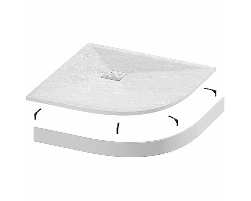 Душевой поддон из искусственного камня Grossman Strong 90x90 GR-S19090 Белый