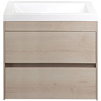 Тумба под раковину Art&Max Family-580-2C-SO-PB подвесная Сканди