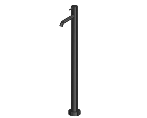 Смеситель для раковины Gattoni Circle Two цвет черный матовый