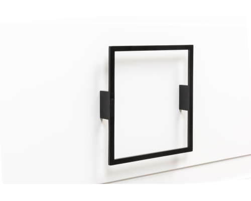 Ручка скоба La Fenice Cubo Nero черная 160 мм.