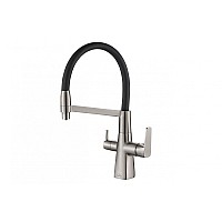 Смеситель для кухни ZORG Steel Hammer SH 818-6 SATIN