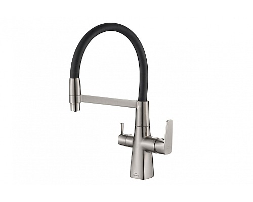 Смеситель для кухни ZORG Steel Hammer SH 818-6 SATIN